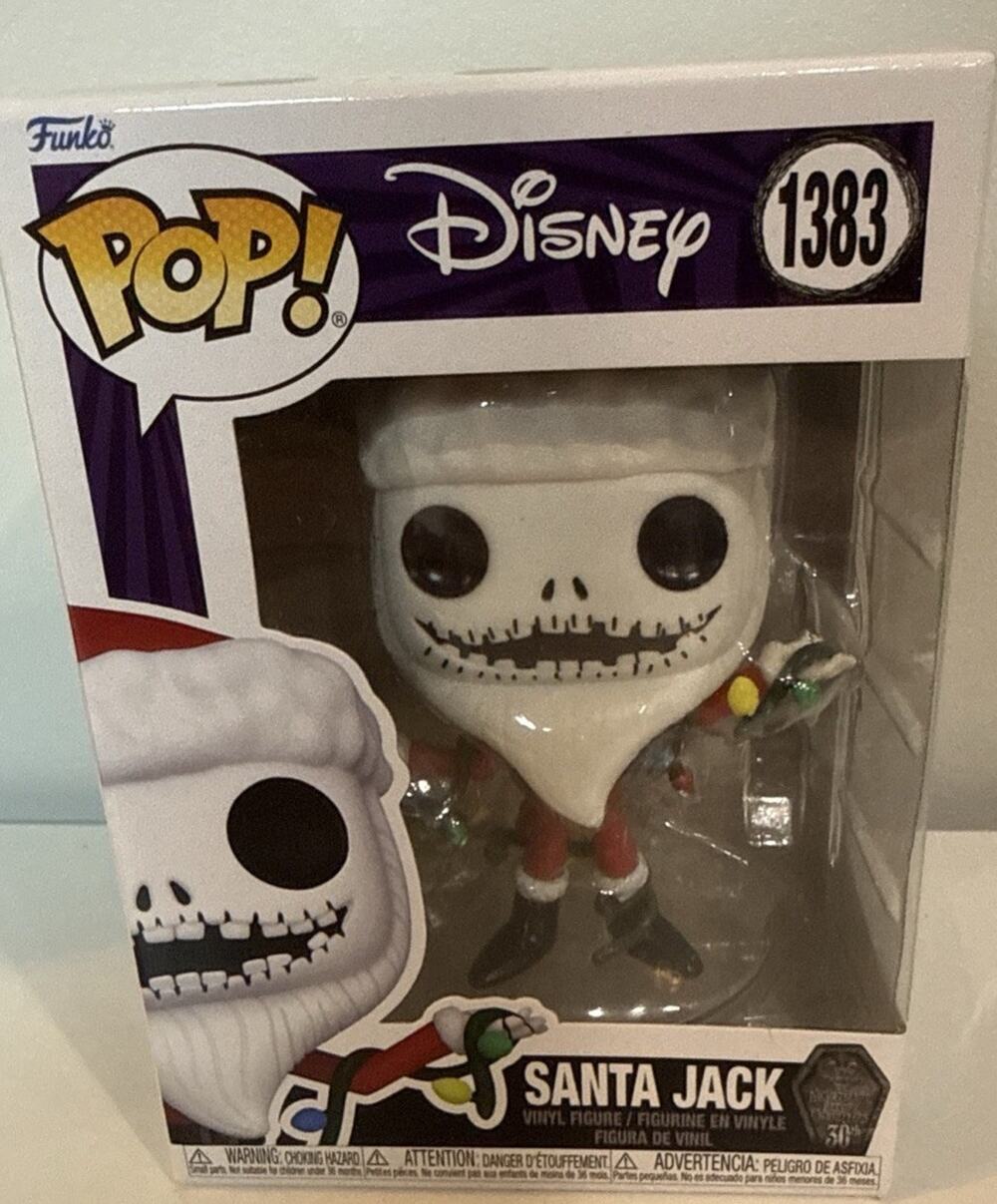 Funko Pop Disney Santa Jack #1383 Nightmare Before Christmas 30th Anniversary